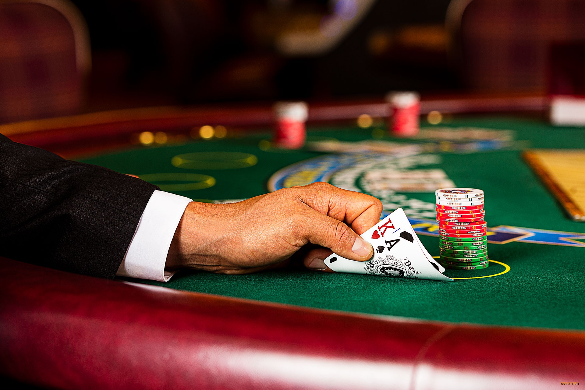 Mesa de blackjack