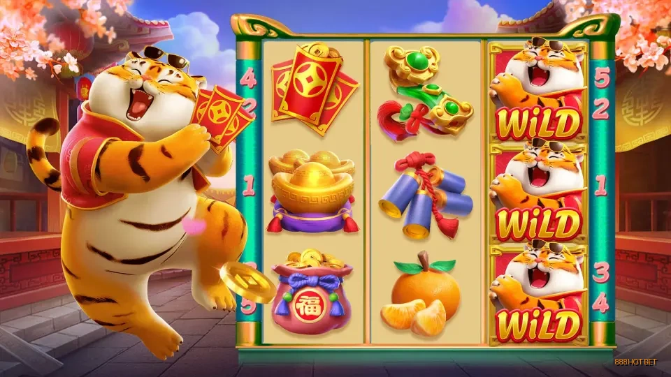 Gameplay do Fortune Tiger